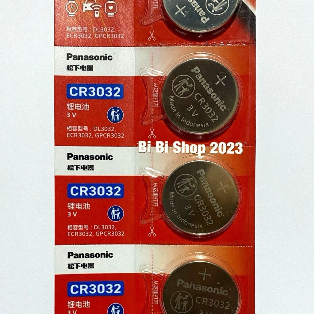 Pin CR3032 Panasonic Lithium 3V Loại Tốt Giá 1 Viên