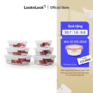 Hộp đựng thực phẩm thủy tinh Lock&Lock Blanc glass food container