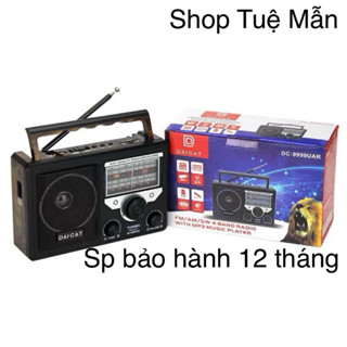 Đài radio FM-DC 9999BT BH 12 tháng có cổng usb và thẻ nhớ Rắc cắm tai nghe ĐÀI Fm CHO NGƯỜI CAO TUỔI- Hàng Chính Hãng