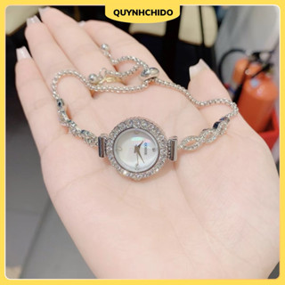 Đồng Hồ Dây Rút Đính Đá Sang Trọng, Đồng Hồ Thời Trang Hàn Quốc-S3