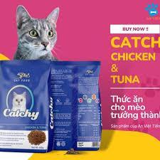 Thức ăn mèo Catchy vị gà & cá ngừ