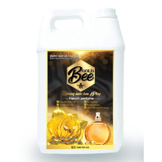 Nước Giặt Xả Bee Gold  - Can 10kg Nước giặt xả Hương nước hoa pháp  HOTTRIEND