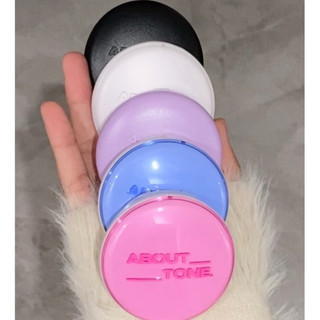 Phấn Phủ Nén Kiểm Dầu , Siêu Mịn , Che Phủ About Tone Powder Pact