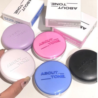Phấn Phủ Nén Kiểm Dầu , Siêu Mịn , Che Phủ About Tone Powder Pact