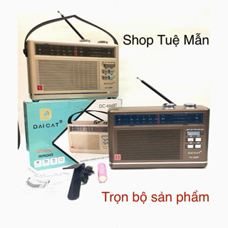   Tặng Củ Sạc ĐÀI FM Radio DC-666BT nhật - Bluetooth Đa Chức Năng Loa To-BH:12tháng 