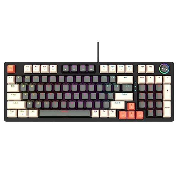 Bàn phím cơ AKKO 3098B Multi-modes – Full Size – LED RGB – PBT Keycaps
