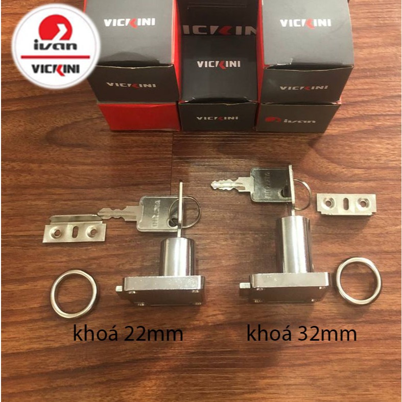 Khóa Vuông  cổ cao  chính hãng VICKINI - IVAN