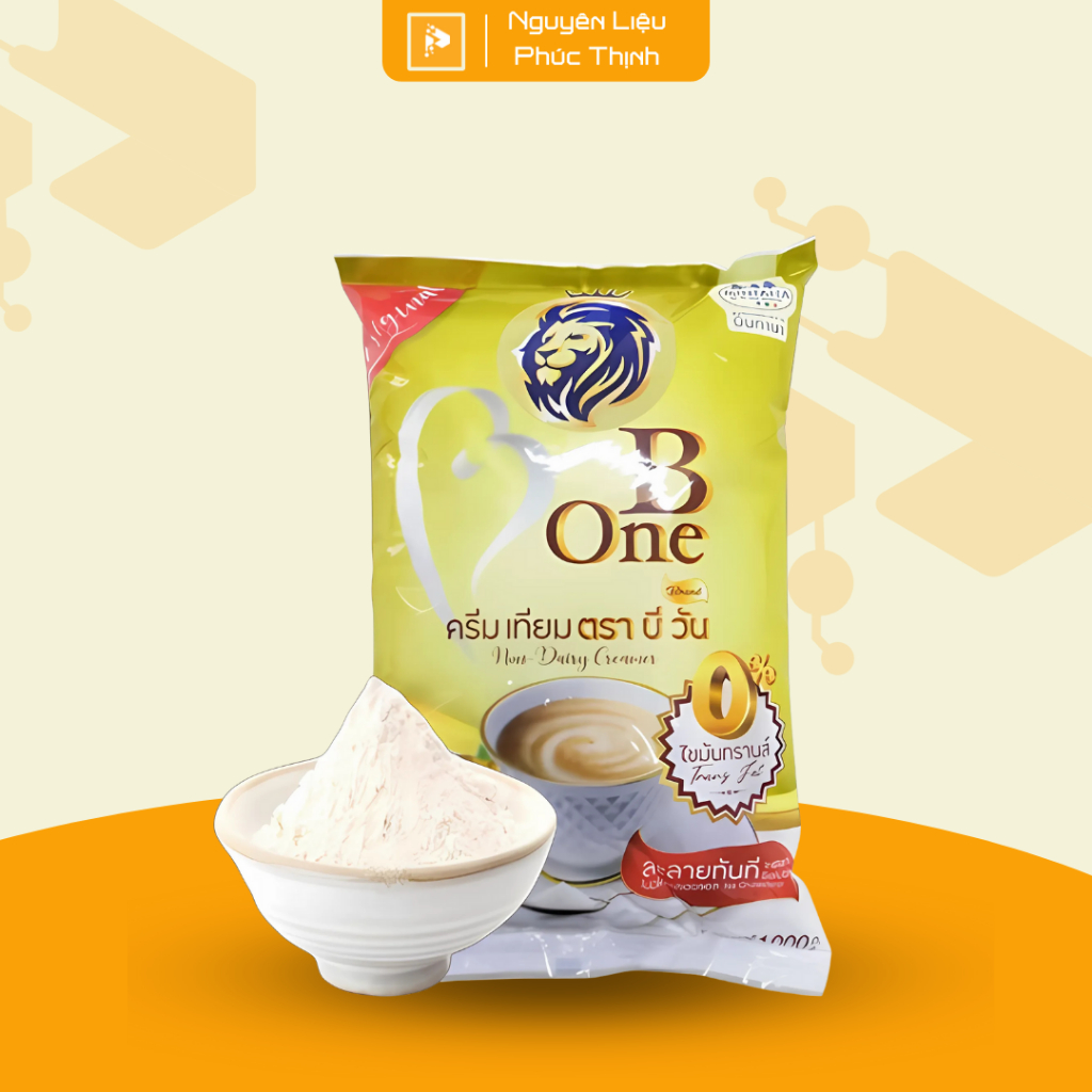 Bột Kem B one Cao Cấp, Bột Kem Sữa B-One Thái Lan Tạo Độ Béo Ngậy Khi Pha, Nguyên Liệu Pha Trà Sữa, 
