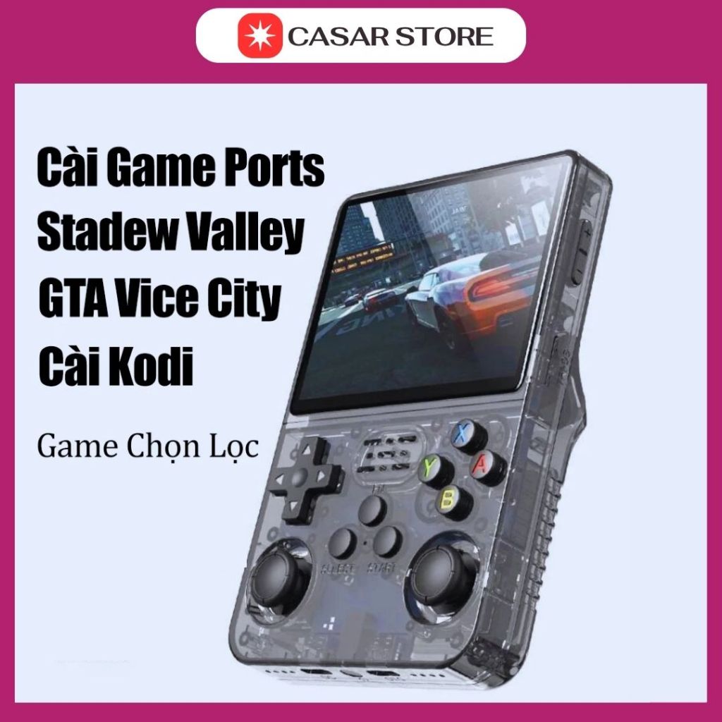 Máy Chơi Game (Phiên bản Cao cấp) R36S - Có Sẵn Hơn 10.000 Trò Chơi - Cấu hình mạnh