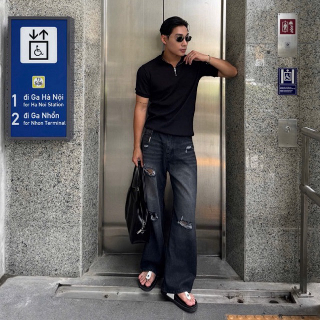 [7 MÀU MỚI] ALL BAGGY JEANS - Quần jeans ống rộng Whose Stuido | BigBuy360 - bigbuy360.vn