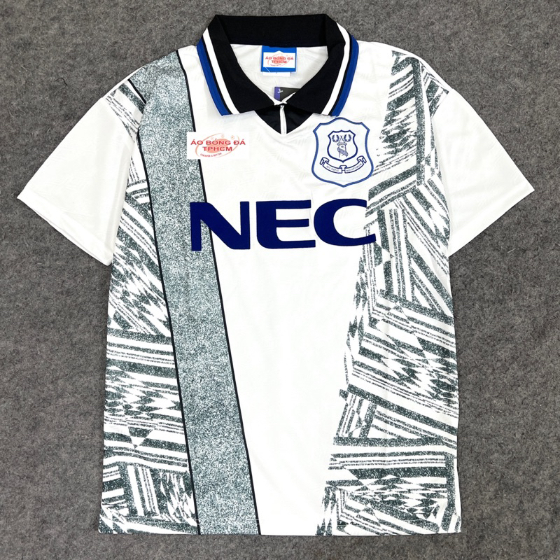 Retro.EVERT0N - Áo Bóng Đá RETRO CLASSIC hàng Thái cao cấp - Retro.Evert0nTrắng