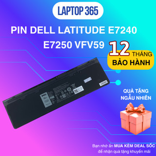 Pin Laptop Dell Latitude E7240 E7250 7240 7250, WD52H VFV59 KWFFN J31N7 GD076 GVD76 HJ8KP NCVF0 New 100%
