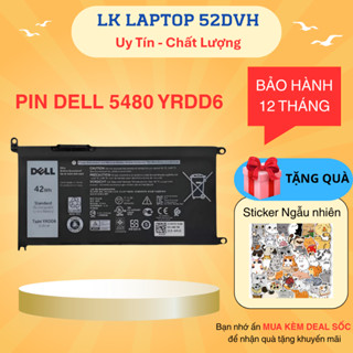 Pin Laptop Dell Vostro 3480 3481 3490 3491 3400 3401 5481 5490 5581 5480 5481 5485 5491 5493 5584 5593 5590 YRDD6 