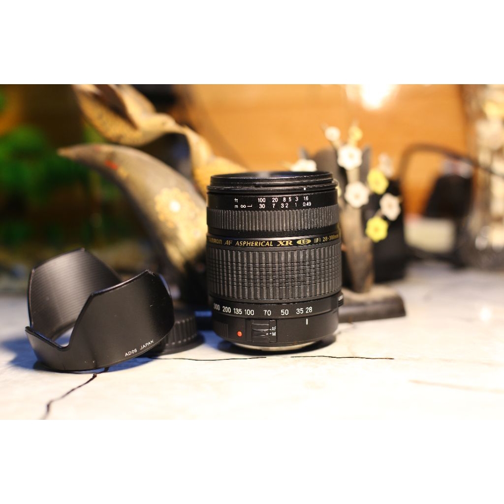 ống kính canon ef Tamron 28-300mm  f/3.5-6.3p Macro Canon ngàm ef (kính 99%) - Ống kính Canon EF