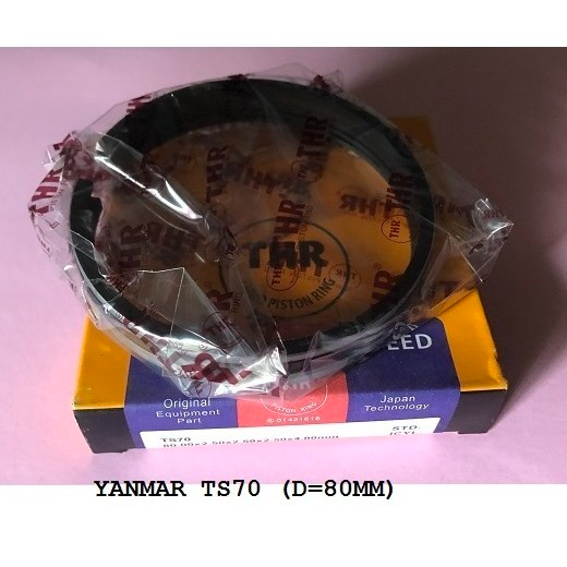 Bạc xéc măng (THR)  máy Yanmar TS70 TS70 TS80 NS80 NS70 NS75 NS65 S65 S75 SS80 SS70 (D=80mm)