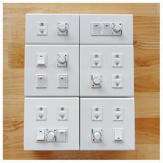  COMBO Công tắc - Ổ cắm - Điều tốc quạt 700W Nanoco - Panasonic Full 