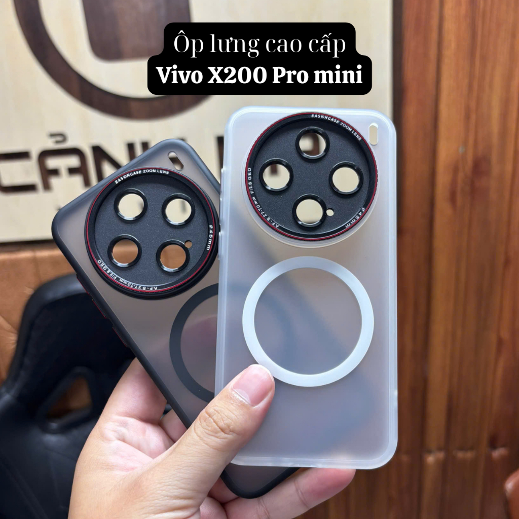 VV01 - Ốp lưng cao cấp dành cho vivo x200 pro mini, x200, x200 pro, x200 ultr, x300 pro - Canhhastor