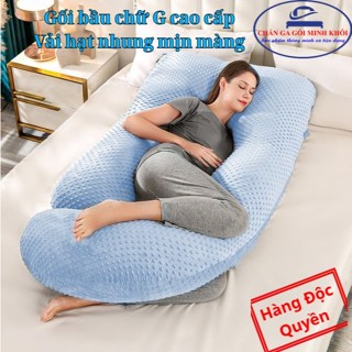 Gối bầu chữ u nâng đỡ bụng bầu và giảm đau lưng hiệu quả giúp mẹ bầu ngủ ngon