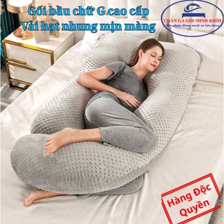 Gối chữ u cho bà bầu nâng đỡ bụng bầu và giảm đau lưng hiệu quả