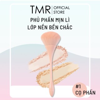 Cọ Đào Phủ Phấn TMR Peach Powder Brush, lông cọ mềm mượt cao cấp, tạo nét tự nhiên mỏng mịn