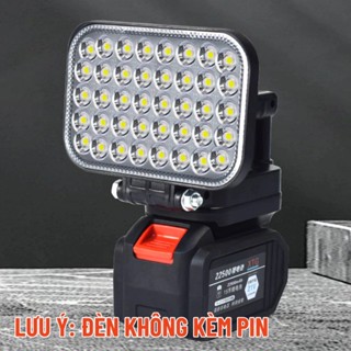  Đèn Pha LED 35 Bóng,55 Bóng Siêu Sáng Dùng Pin Phổ Thông Công Suất 30W Thiết Kế Bi Cầu Rọi Siêu Xa 