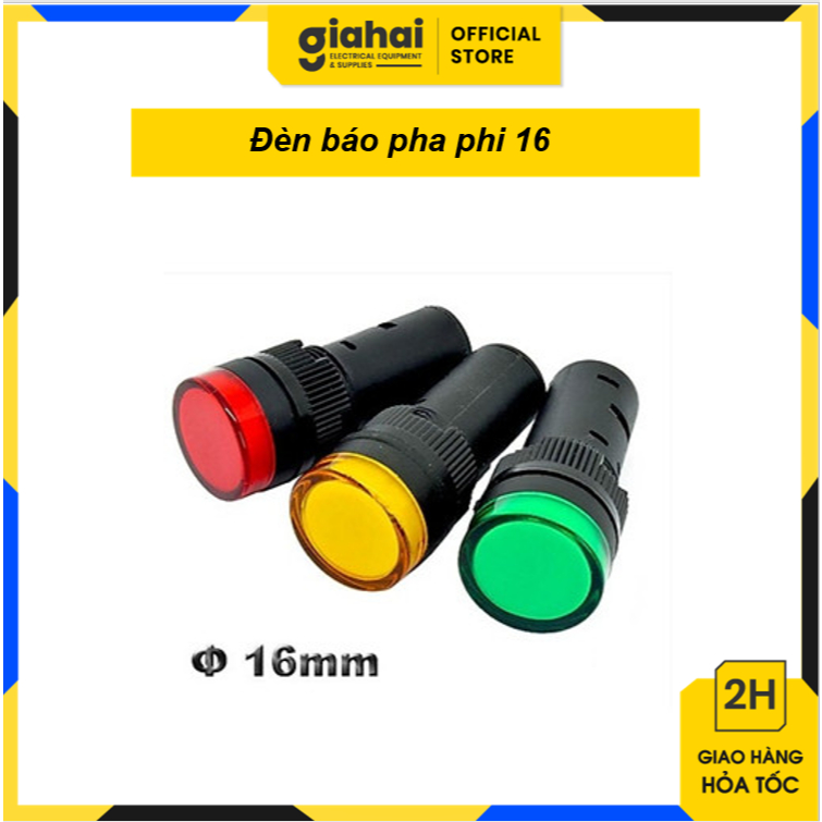 Đèn báo pha phi 16 TBD187