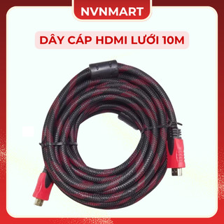 Cáp HDMI tròn bọc lưới 10M-15M-20M