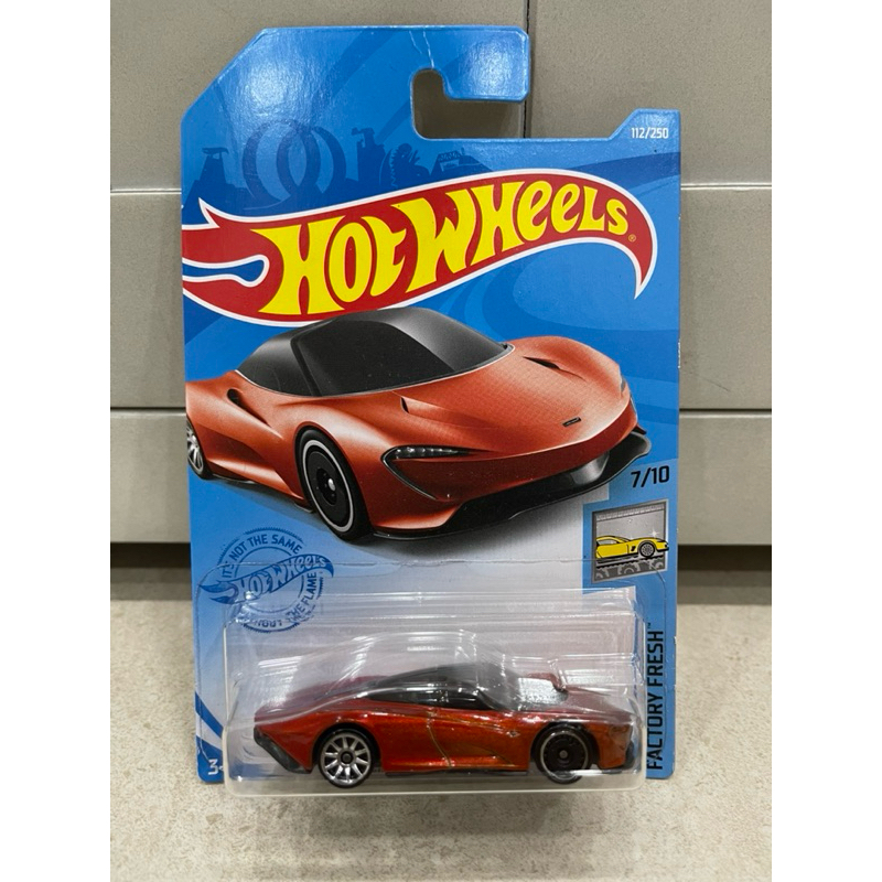 Xe mô hình đồ chơi Hotwheels cơ bản 1:64 - McLaren Speedtail (card như hình)
