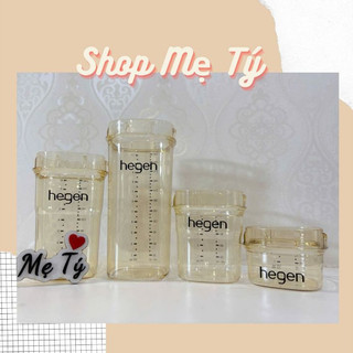   Tách lẻ - nobox  Thân bình Hegen szie 60ml   150ml   240ml   330ml Bộ dụng cụ hút sữa bằng tay Hegen 