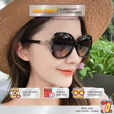 Kính Mát Phân Cực Cao Cấp AORON Nữ Thời Trang Hiện Đại Và Cá Tính Chống Tia UV, Chống Chói AK228
