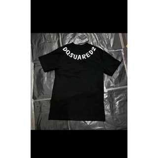 Áo Phông Thêu Chữ DSQ Ở Cổ Thân Trước,Phong Cách Boy Phố NEW