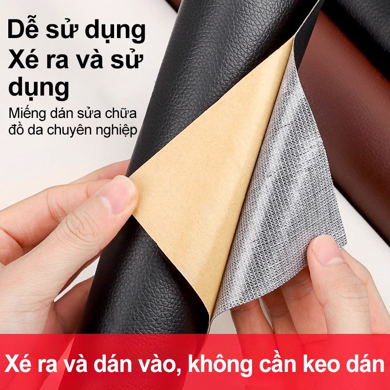 YAKO Sofa da dán Miếng dán vải da PU cỡ lớn