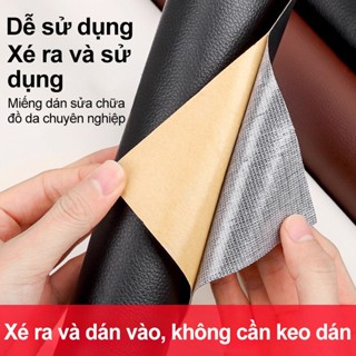 YAKO Sofa da dán Miếng dán vải da PU cỡ lớn kích thước Thích hợp cho việc sửa chữa đồ nội thất, ghế sofa, ghế ô tô bằng