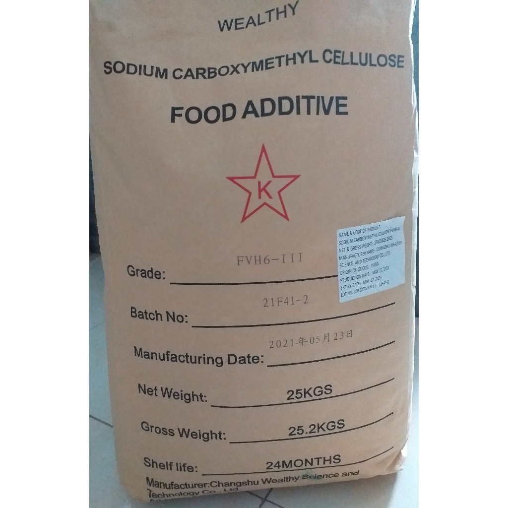 CMC - PHỤ GIA TẠO ĐẶC, LÀM DÀY THỰC PHẨM BAO 25 KG