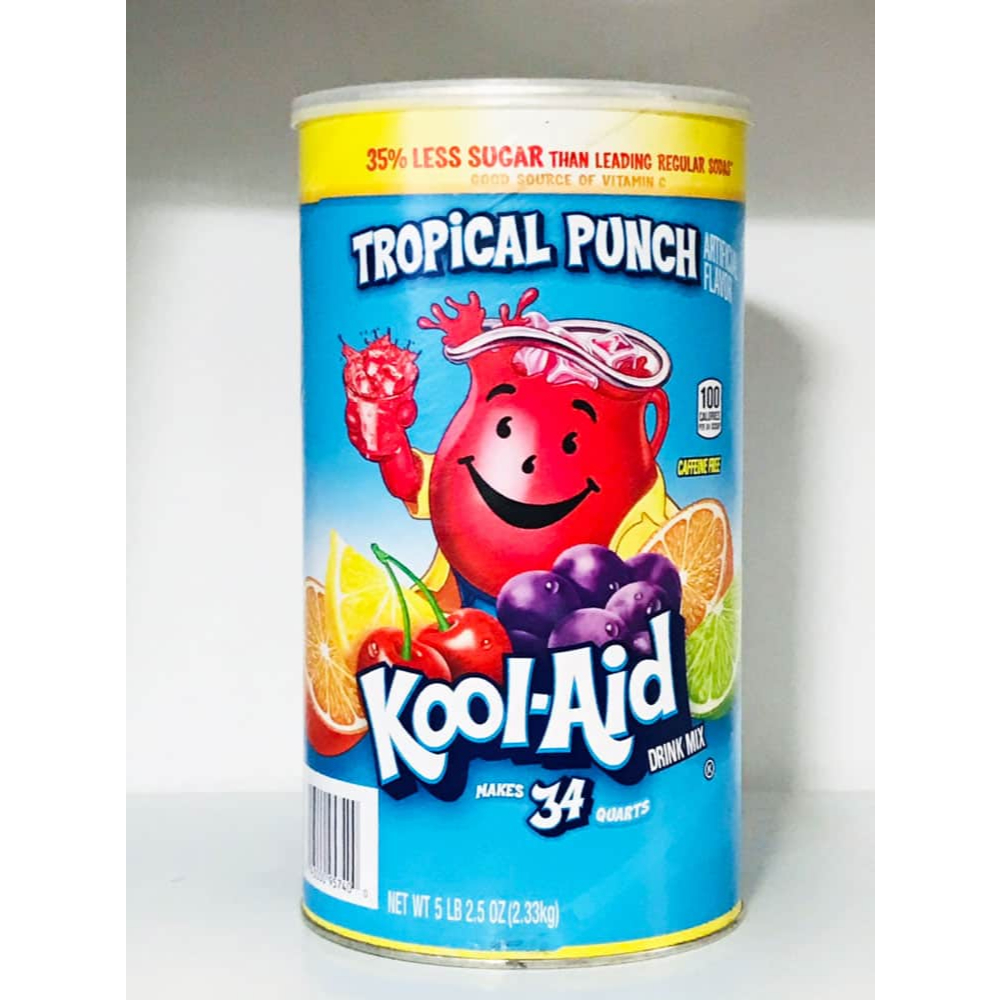 Bột pha nước trái cây Kool-Aid Tropical Punch 2.33kg