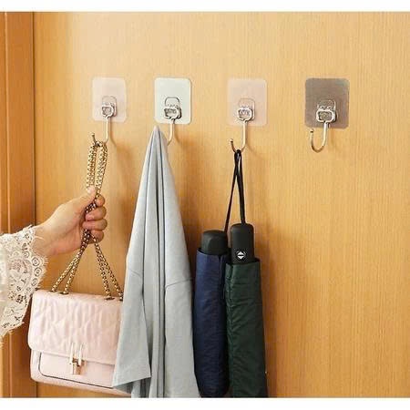 Combo 10 Móc Dán Tường Inox 304 Siêu Dính Chịu Lực Lớn Treo Đồ Nhà Bếp Đa Năng Tiện Lợi | BigBuy360 - bigbuy360.vn