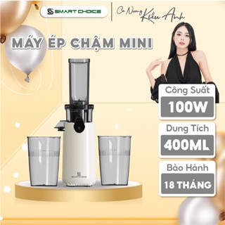 Máy Ép Chậm SmartChoice SCG-EC002, Máy Ép Trái Cây Mini Công Suất 100W Dung Tích 400ml Có Làm Kem