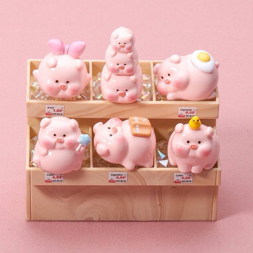 Búp bê heo mini cute – đồ chơi trang trí đa năng, quà tặng nhỏ xinh B174