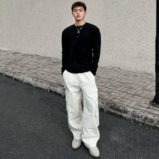 Quần Túi Hộp Nam Vải Kaki Mềm Cao Cấp Dáng Đứng Nhà Halley, Cargon Pants Thoải Mái Trẻ Trung Thời Trang 2025 D19