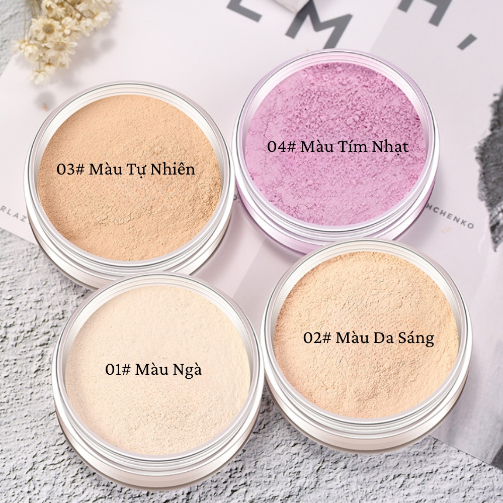 Ảnh 3 của Phấn phủ dạng bột, dạng nén BEABIAI kiềm dầu, làm sáng da, giữ lớp trang điểm hoàn hảo