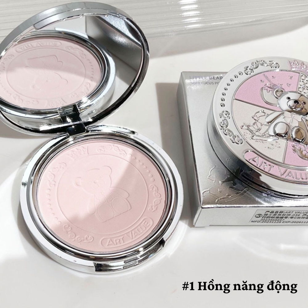 Ảnh 4 của Phấn phủ dạng bột, dạng nén BEABIAI kiềm dầu, làm sáng da, giữ lớp trang điểm hoàn hảo