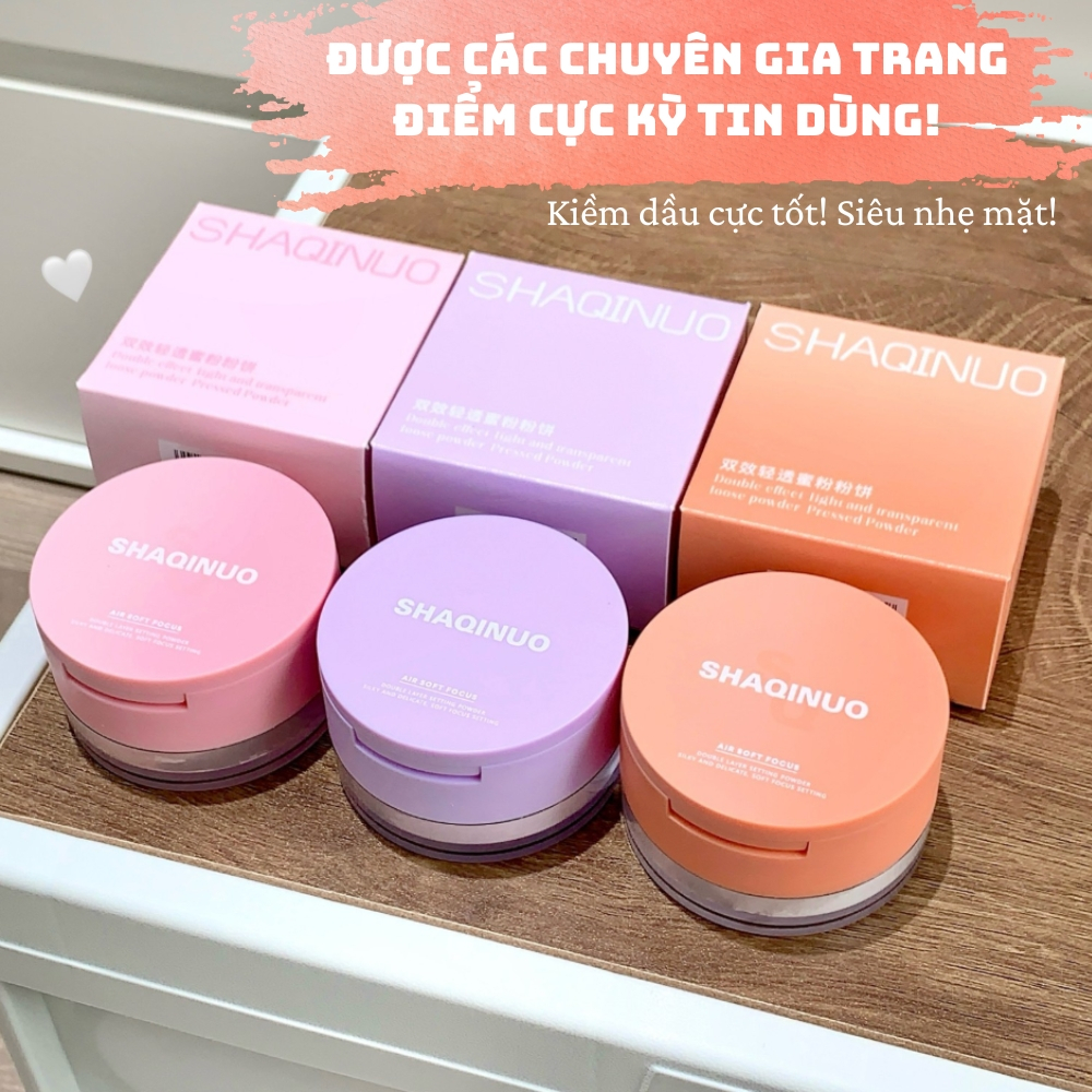 Ảnh 5 của Phấn phủ dạng bột, dạng nén BEABIAI kiềm dầu, làm sáng da, giữ lớp trang điểm hoàn hảo