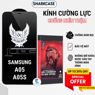  Kính cường lực Samsung A05   A05S chống nhìn trộm I Miếng dán full màn bảo vệ màn hình điện thoại ss 