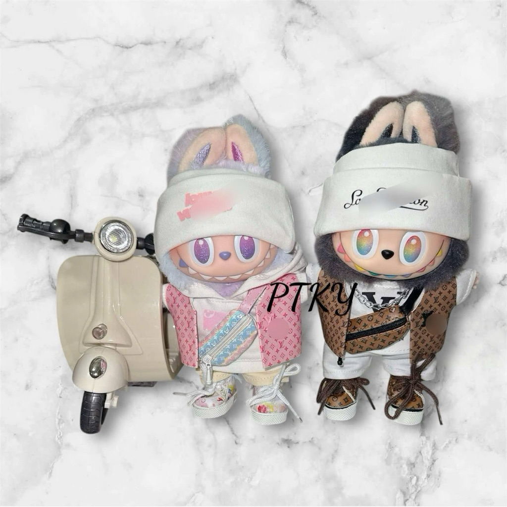Set đồ labubu 17cm v1,v2v3 da cao cấp ( Ko kèm Labubu )