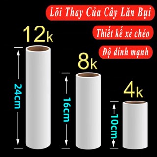 Combo-Lõi Lăn Bụi 10cm 16cm 24cm-Lõi dự phòng thay thế sử dụng cho lăn giường ăn lông mèo quần áo 