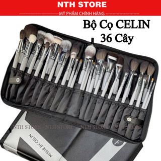  Bộ cọ Celin 36 cây Missie By Celin cán ghi lông thú  trang điểm chuyên nghiệp cao cấp chính hãng 