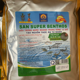  San Super Benthos 1kg tạo trứng nước nhanh cho cá bột cá con cá giống 