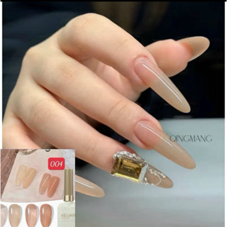 Sơn thạch cam nâu nude siêu xinh siêu hót làm nail