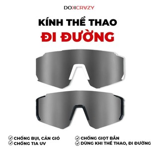  KÍNH RÂM TRÁNG GƯƠNG DOKCRAZY TREKKING PICKLEBALL,THỂ THAO CẢN GIÓ CHO NGƯỜI ĐI XE MÁY XE ĐẠP  CHỐNG BỤI ĐI ĐƯỜNG 
