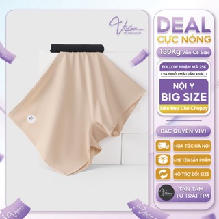 Quần lót Bigisze nữ su lạnh mặc váy, áo dài, đồ body không lộ viền - Nội y Big size - Mã N82